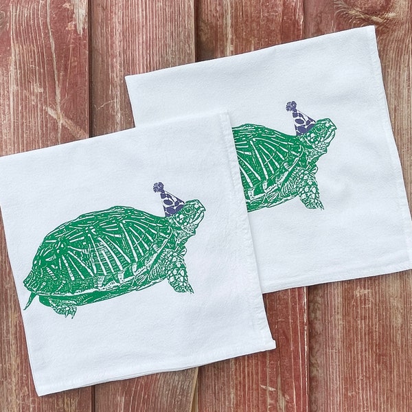 Turtle Napkins Etsy