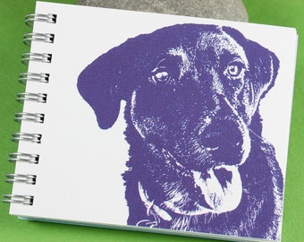 Labrador Mini Journal, Dog Journal, Dog Notebook, Labrador Retriever