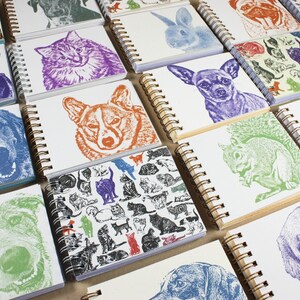 Boxer Dog Mini Journal, Dog Journal, Sketchbook, Dog Notebook image 2