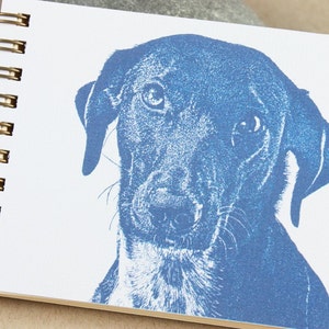 Mini Journal Little Blue Dog image 1