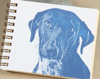 Dog Mini Journal, Little Blue Dog