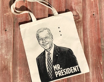 Joe Tote Bag, Biden Tote, Biden Bag, Biden Harris, President Biden Tote