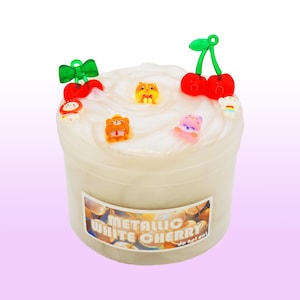 Metallic White Cherry Slime