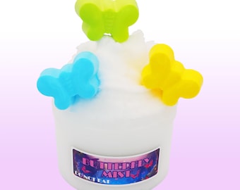 Dreamy Stars Slime: Cloud Dough Bingsu Bead Slime, Star Charms