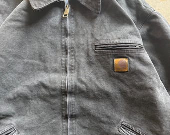 Carhartt J97 Detroit Jacket Grey - Etsy