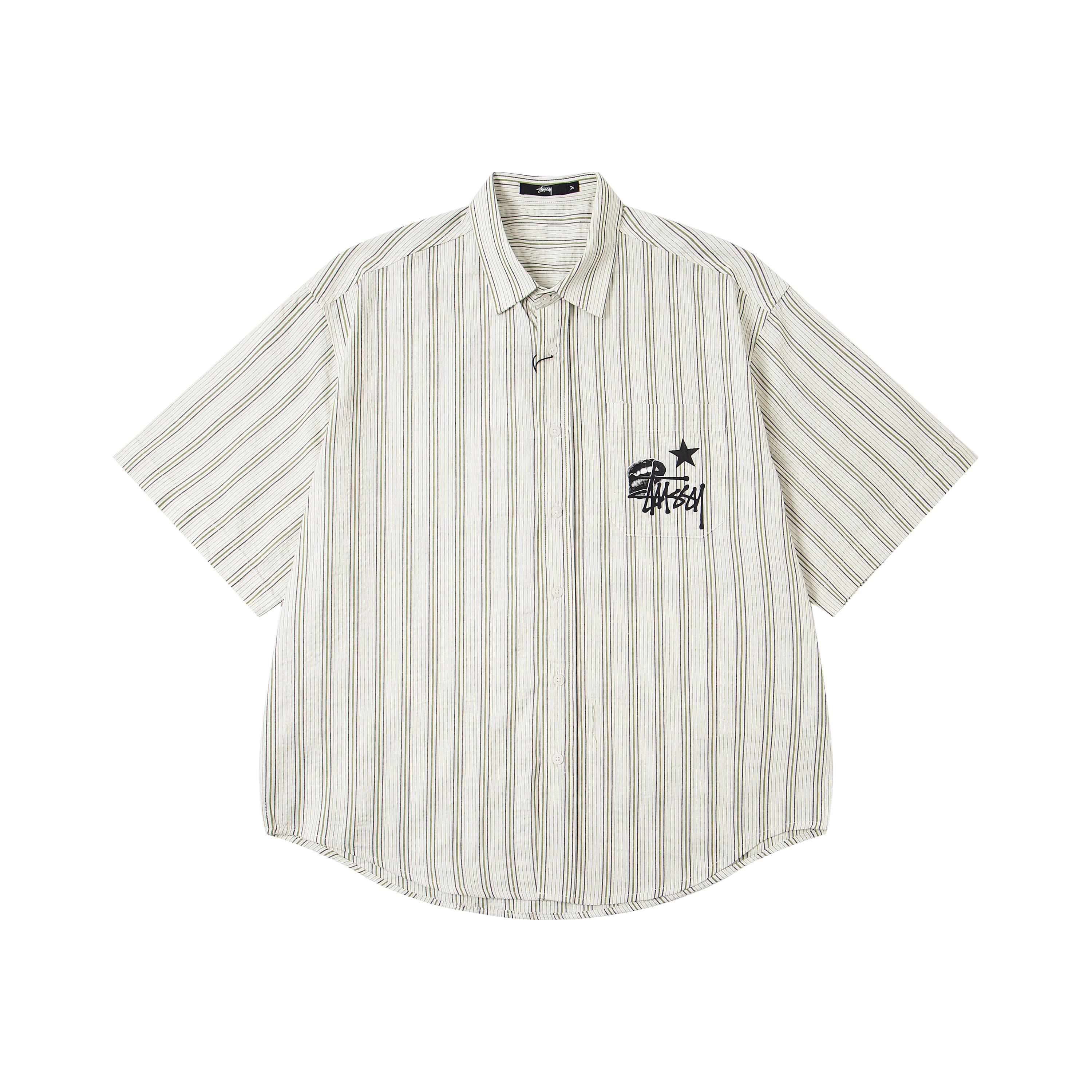 Striped Stussy Shirt - Etsy