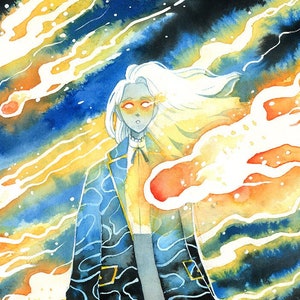 Meteor Heart Mini Print A5