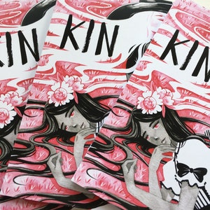 Kin Comic Graphic Anthology Watercolour Ink Illustrations