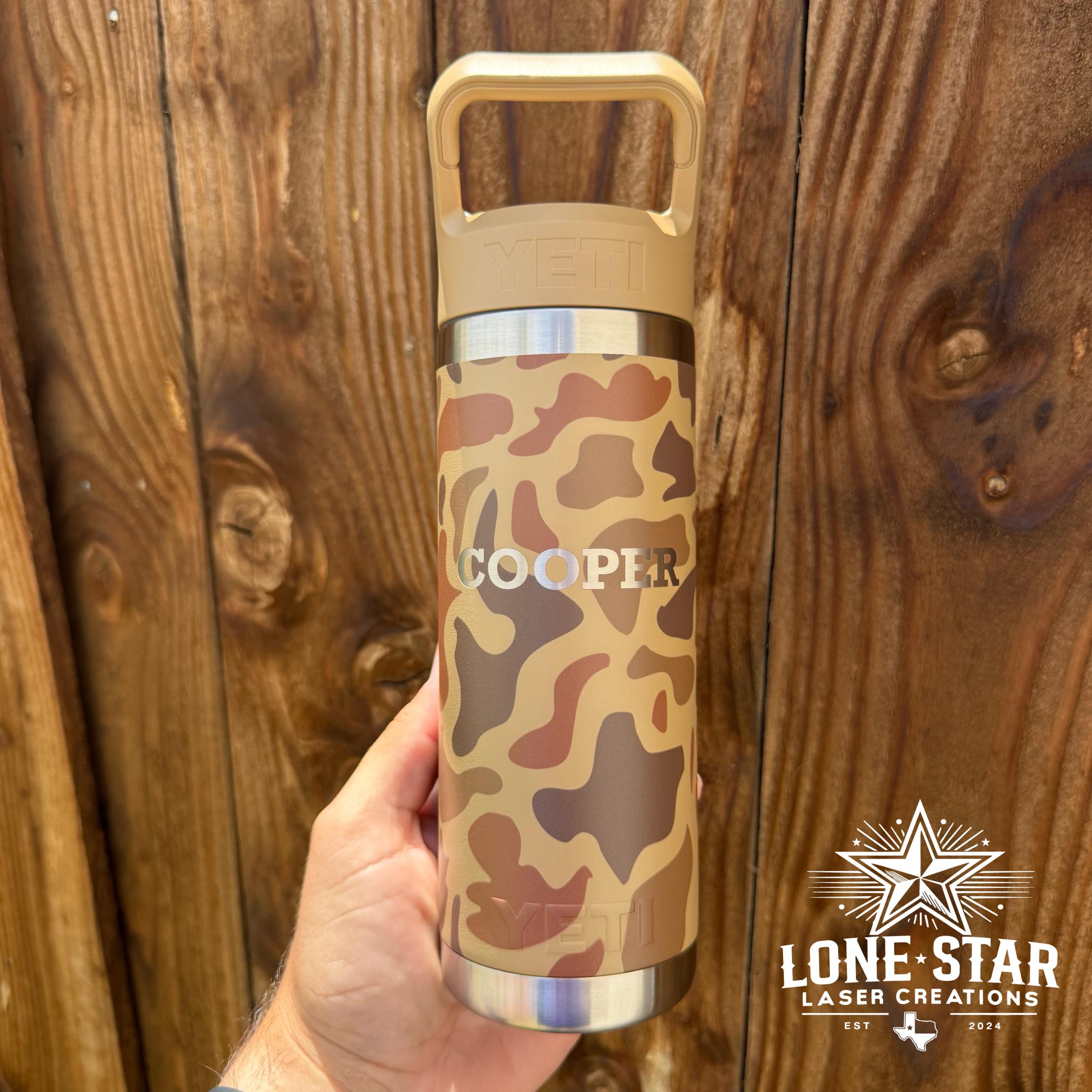 Camo Yeti Colster - Etsy