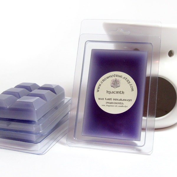 Hyacinth Floral Wax Tarts Clamshell Home Scenting Fragrance