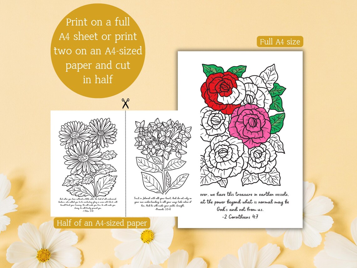 JW Coloring Pages, Encouraging Scriptures, Family Worship Idea