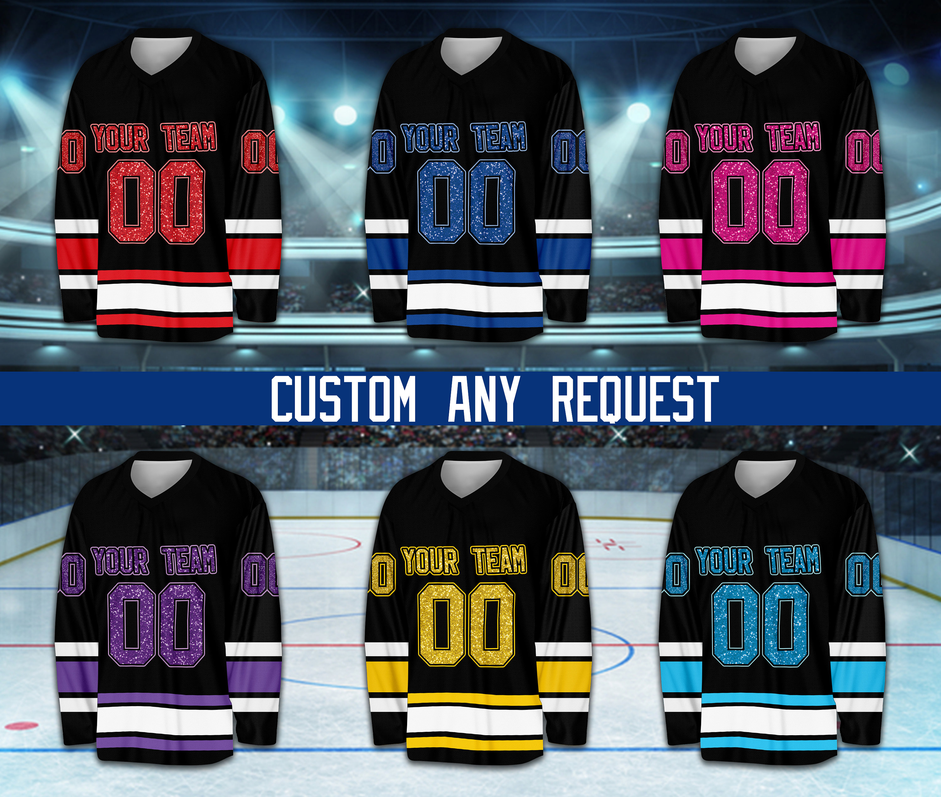 Custom Personalized Hockey Jersey