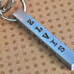 Dog Tag Perfect Aluminum Bar Id tag 4 sides to customize any way you wish  Personalized Custom Identification Pet Jewelry