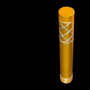 Gold Pocket Tea Cannister