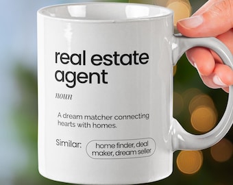 Realtor Coffee Mug | Dictionary Definition Gift