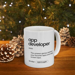 App Developer Coffee Mug | Dictionary Definition Tech Gift image 7