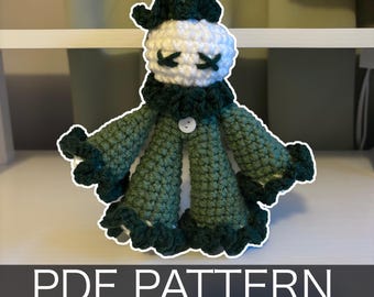 Crochet Pattern – Clover the Clown Plushie – No Sew PDF Amigurumi Tutorial