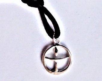 Sterling flaming chalice charm, Unitarian necklace, Coming of Age gift, Universalist jewelry, Uni bling, UU accessory