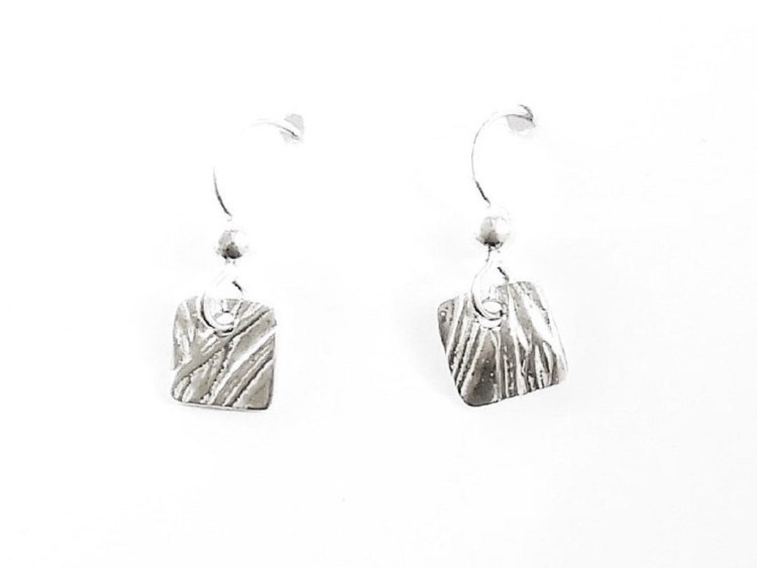 Sterling Rosemary Earrings Botanical Jewelry Herb Etsy