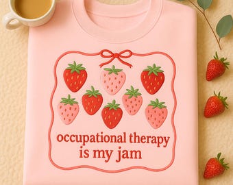 Embroidered Occupational Therapy Sweatshirt, OT Shirt, Special Education Gift