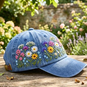 Denim Cadet Hat - Etsy display picture 3