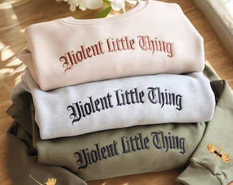 Embroidered Dragon Sleeve Sweatshirt: Fourth Wing Fan Gift