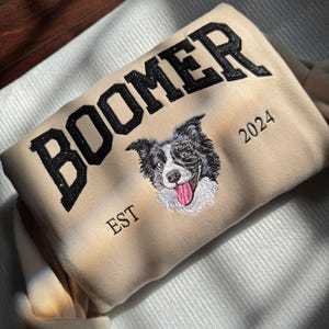 Sudadera con capucha bordada para mascota personalizada, camiseta para mascota personalizada, sudadera con capucha bordada para mascota, sudadera personalizada con el rostro y el nombre de la mascota, Navidad