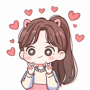 Encargo de retrato de anime personalizado / Retrato de anime personalizado / Retrato de Chibi / Retrato de pareja / Retrato familiar / Personalizado / Regalo lindo