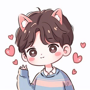 Encargo de retrato de anime personalizado / Retrato de anime personalizado / Retrato de Chibi / Retrato de pareja / Retrato familiar / Personalizado / Regalo lindo