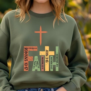 Faith Shirt,Faith Cross Shirt,Christian Gift,Faith Gift,Christian Shirt,Faith Sweatshirt Faith Cross,Vertical Cross,Jesus,Gift for Christian