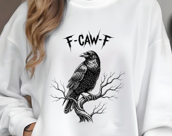 カラスグラフィックTシャツ - 鳥好きのためのユニセックスシャツ