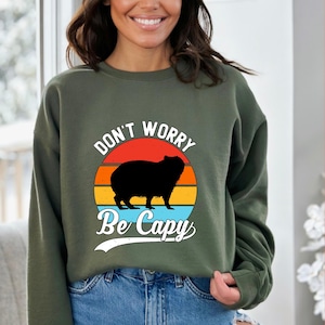 Capybara Is My Spirit Animal Shirt,Animal Lover Tee,Capybara Lover T-Shirt,Cute Animal Tshirt,Capybara Gift,Vintage Graphic Tee,Funny Quotes