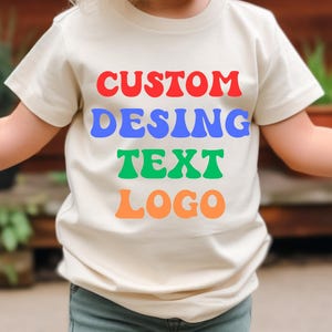 Personalisiertes Foto T-Shirt: Individuelles Bild, Logo, Text - DTF Print