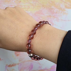 Pulsera de la diáspora turca, plata 925 y gema que cambia de color, joyería de sultana, regalo encantador