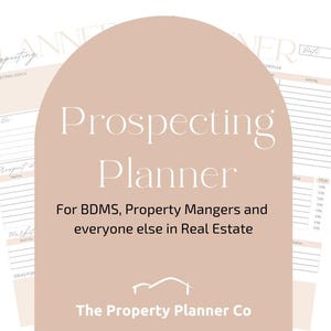 Property Management Prospecting Daily Planner - Master Your Tasks and Leads!