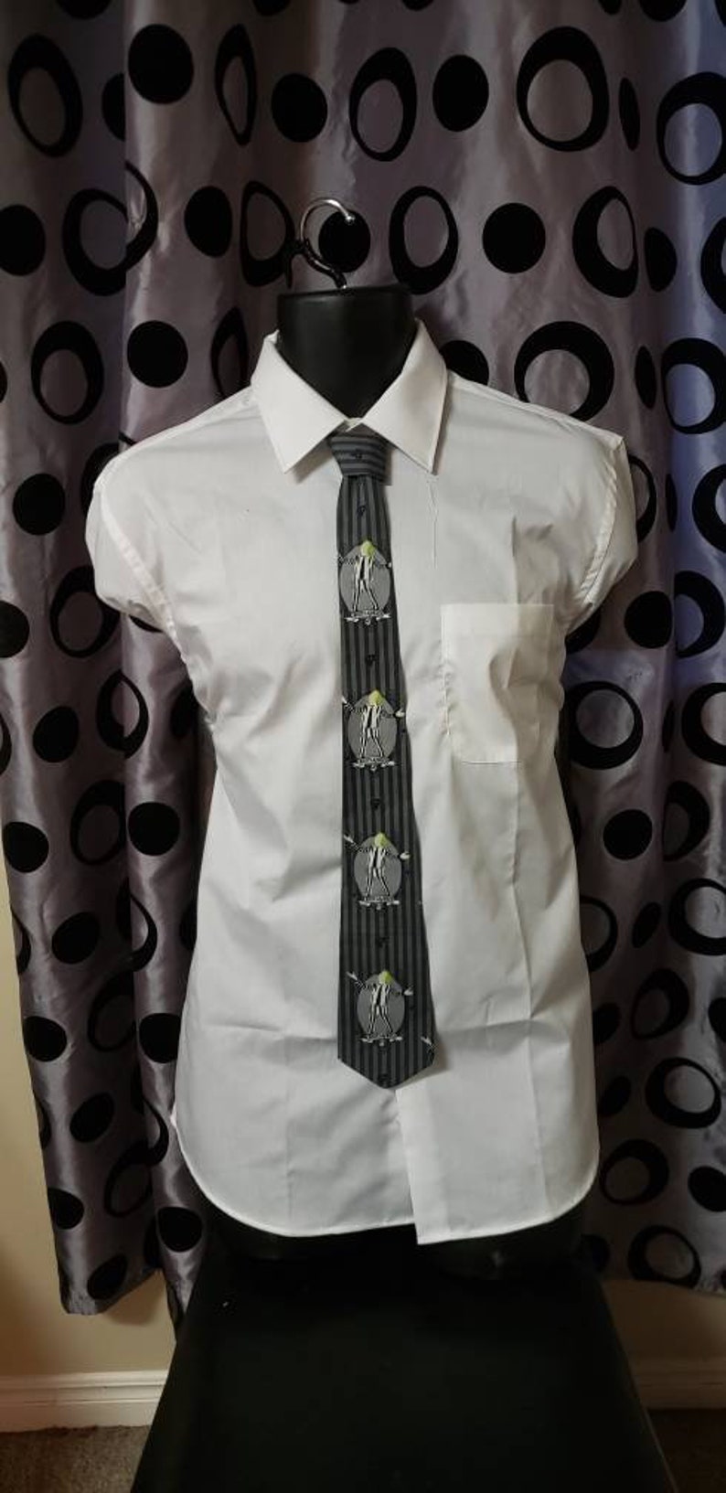 Beetlejuice Necktie