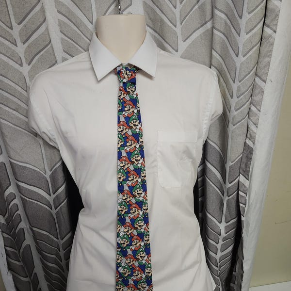 Mario and Luigi Necktie