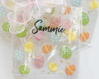 Bolsa de Pascua personalizada, regalos de Pascua personalizados, regalos de fiesta de Pascua, regalos de conejito de Pascua, bolsas de golosinas de Pascua, regalos personalizados