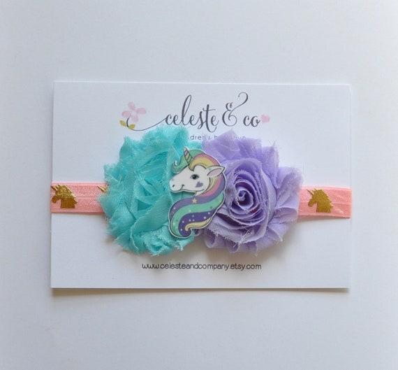 unicorn headband for baby girl