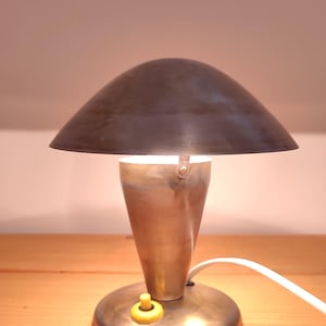 Vintage mushroom table lamp