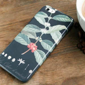 Coffee Botanical Phone Case iPhone 14 Plus 13 15 Pro Max Arabica 12 Mini 11, Xs, Se, Coffee Gifts For Java Lover CMG-COF image 5