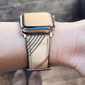 Burberry apple watch band 40mm cheap
