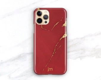 Ruby Red Marble iPhone MagSafe Case 13 12 11 Pro Max Mini 14 Xs 15 SE Onyx Galaxy S23 CMG-ON15