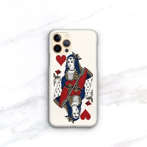 queen of hearts / King and Queen romanting matching cards case – CASETiFY