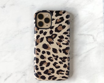 Leopard Print Phone Case iPhone 15 Pro Case Animal Print iPhone 12