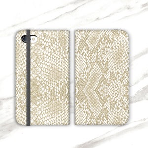 Funda tipo cartera con estampado de piel de serpiente para iPhone 15 Pro, piel sintética de serpiente para iPhone 13, estampado animal para iPhone 16 y iPhone 12 WC-GSSCH