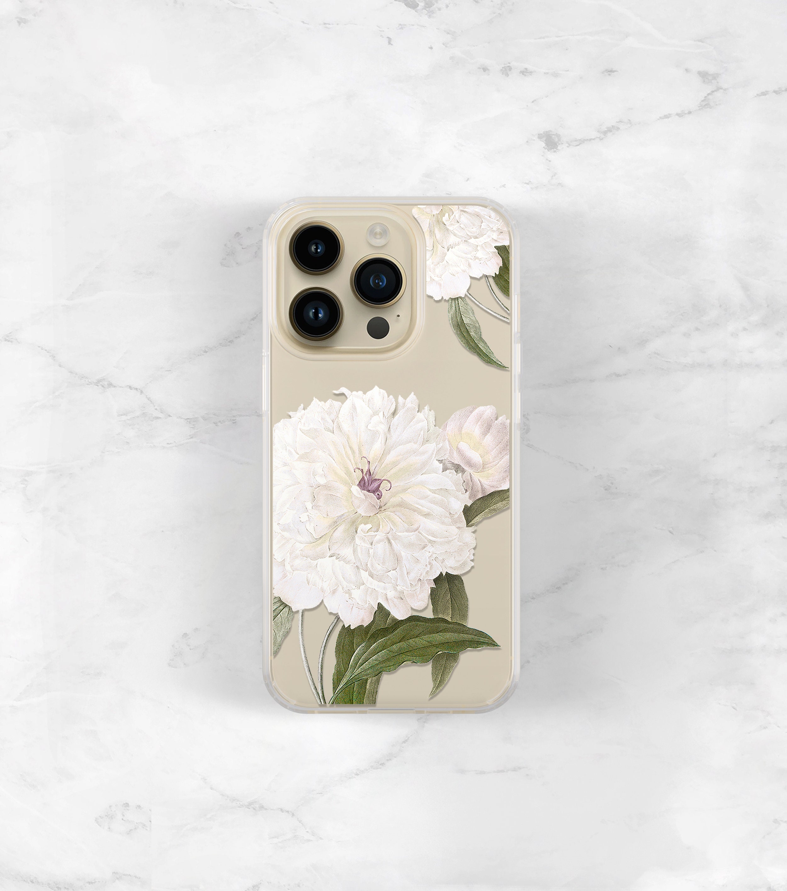  iPhone 14 Plus Mixed Flower Bouquet Floral Pattern Case : Cell  Phones & Accessories