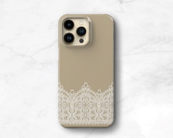 iPhone 14 Pro Max Case Antique Lace Print iPhone 13, 12 Mini, 11, Xs, 15, 14 Plus Vintage Aesthetic Galaxy S23 CMG-LAC