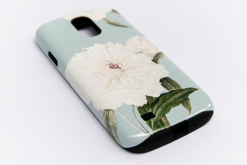 Floral Galaxy S23 Plus Case, Flowers Galaxy S22 Case Peony Pattern s22 Ultra Case iPhone 14 Pro Max Case 13 Galaxy S21 Plus CMG-PEOPATB image 3