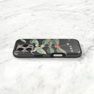 Vintage Coffee Botanical Phone Case Cafecore iPhone 16 Pro Max 15 16e 14 13 17e MagSafe, Galaxy S24 S25 Ultra Gift For Java Lover C-COF image 7